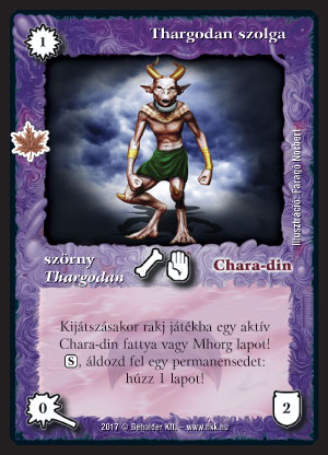 Thargodan szolga (új)