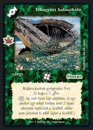 Elhagyott halászháló – Gemina Erdeje