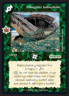 Elhagyott halászháló