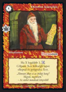 Démoni kántálás (új)