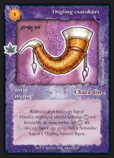 Orgling csatakürt (új)