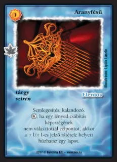 Aranyfésű