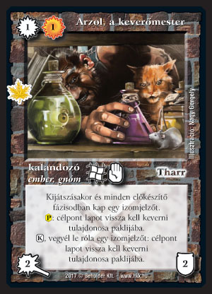 Arzol, a keverőmester