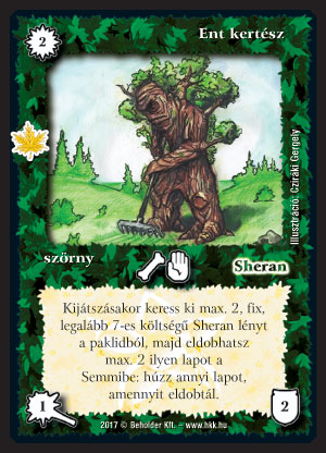 Ent kertész (új)