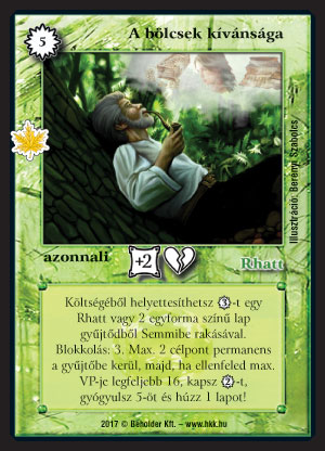 A bölcsek kívánsága (új)