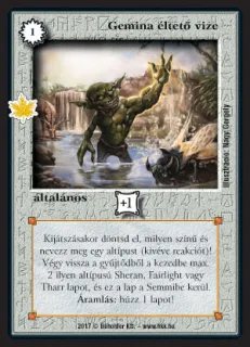 Gemina éltető vize
