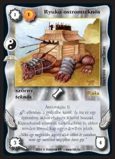 Ryuku ostromteknős (új)