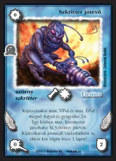 Szkritter jótevő (10.)