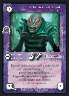 Szkritter lidérclord (10.)