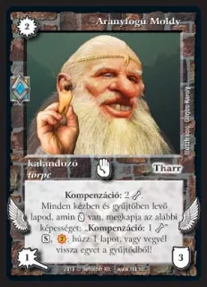 Aranyfogú Moldy