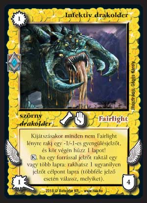 Infektív drakolder – Elemi erők