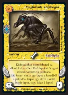Megkövült kémbogár