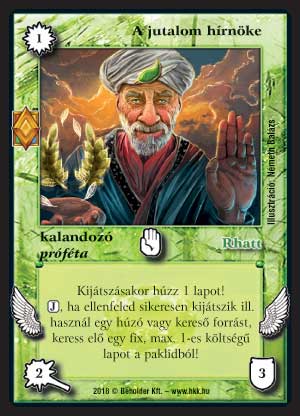 A jutalom hírnöke