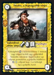Darko, a legnagyobb törpe