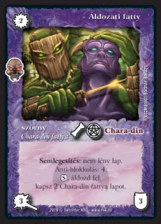 Áldozati fatty (új)