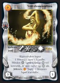 Yeti elementalista (új)
