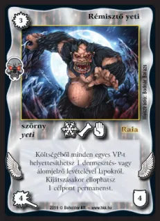 Rémisztő yeti (új)