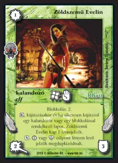 Zöldszemű Evelin (új)