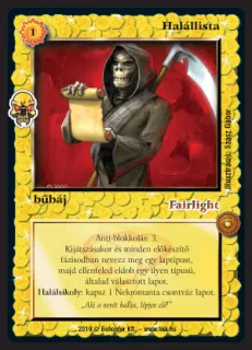 Halállista (új)