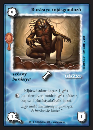 Burástya tojásgondozó – Tükördimenzió