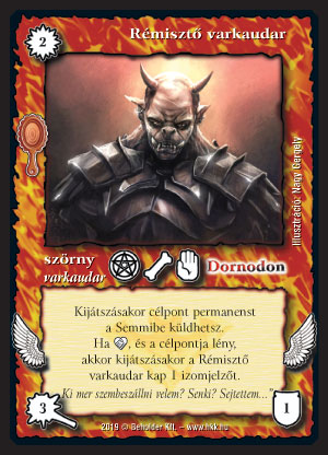 Rémisztő varkaudar