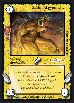 Zarknod gyermeke