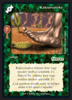 Kaktusztüske (új)