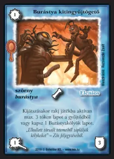 Burástya kitingyűjtögető