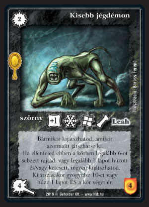 Kisebb jégdémon (új)