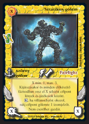 Sztatikus gólem (új)