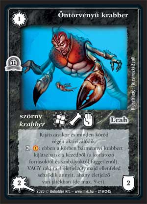 Öntörvényű krabber (2020)