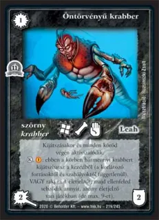 Öntörvényű krabber (2020)