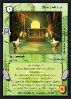 Rhatt oltára (2020)