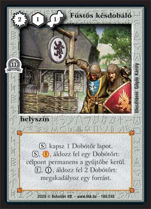 Füstös késdobáló (2020)