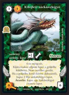 Kifejlett sárkánykígyó (2020)