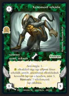 Xenomorf teknős (2020)