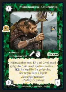 Minotaurusz naturalista