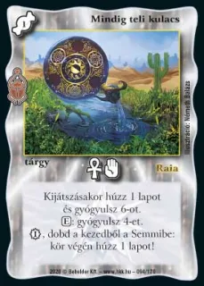 Mindig teli kulacs