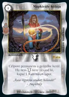 Napkirály hálája