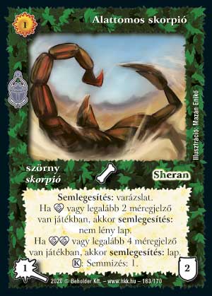 Alattomos skorpió