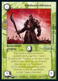 A háború előfutára