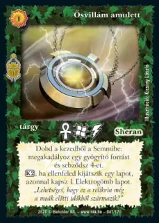 Ősvillám amulett