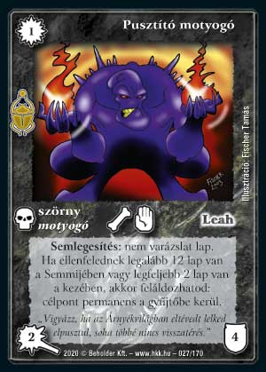 Pusztító motyogó (2020)