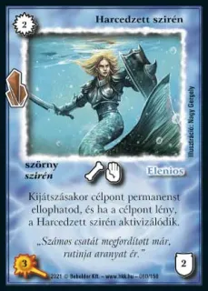 Harcedzett szirén
