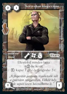 Soro-shar főoperátor (2021)