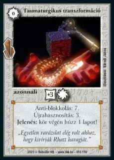 Taumaturgikus transzformáció (2021)
