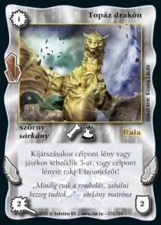 Topáz drakón