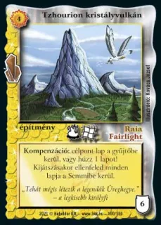 Tzhourion kristályvulkán