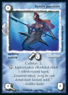 Szirén partizán