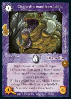 Chara-din manifesztációja